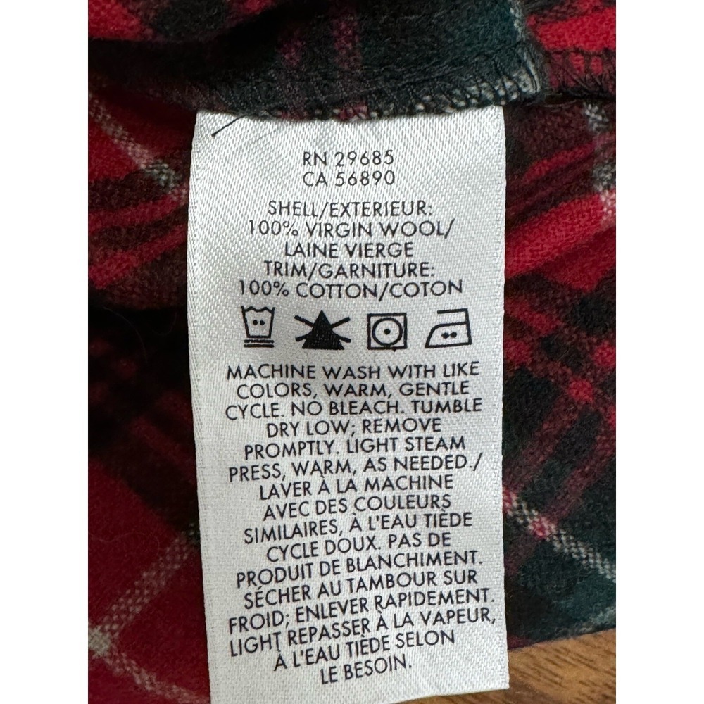 Pendleton Plaid Collar Button Front Long sleeve T… - image 10